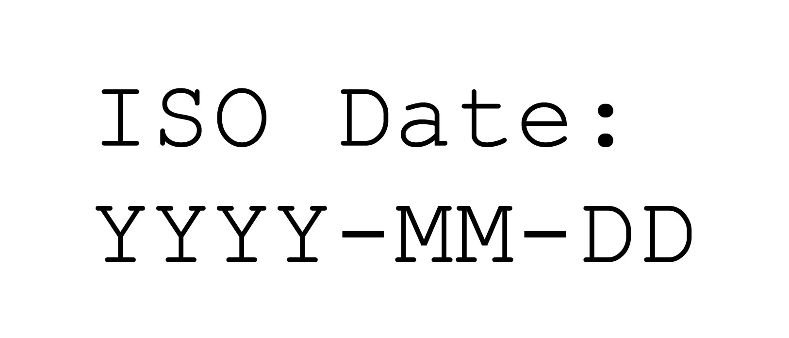ISO Date